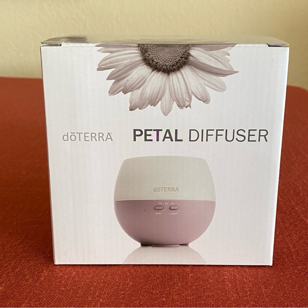 doTERRA Petal Diffuser Essential Oil Aromatherapy Purple NEW SEALED